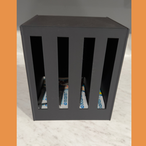 4 Slot Liquid IV Mix Packet Organizer- STL FILE ONLY