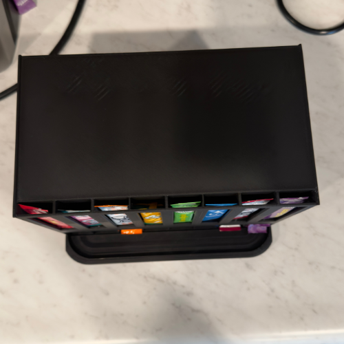 8 Slot Drink Mix Packet Organizer-STL FILE ONLY