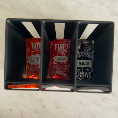 3D Printed Taco Bell Hot Sauce Packet Holder 3 size option