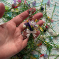 Beaded Flower Mystery Keychain