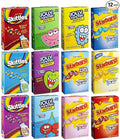 SINGLES TO GO! Sugar Free Variety Pack of Water Enhancers - Skittles, Starburst and Jolly Rancher Drink Mix Variety - 0.57 Ounce (Pack of 12)