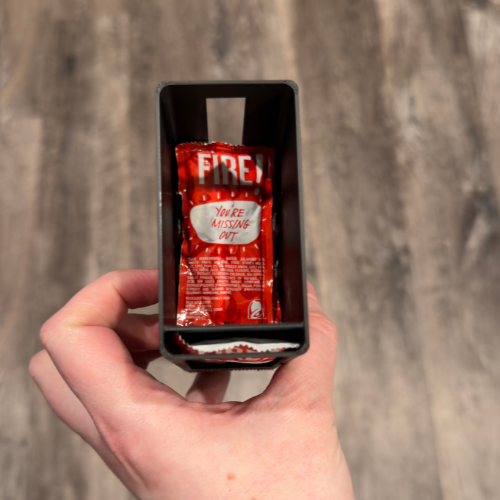 3D Printed Taco Bell Hot Sauce Packet Holder